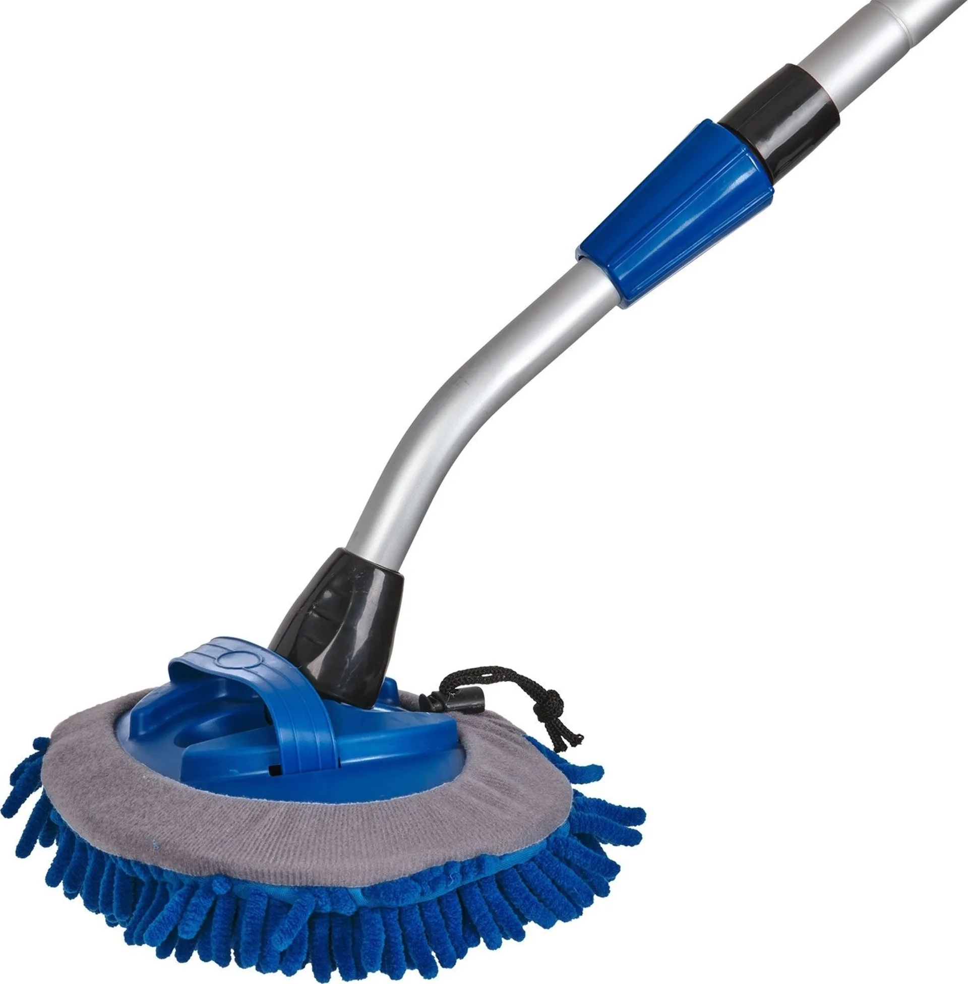Berger Tête de brosse en microfibres Embout pour brosse à laver télescopique