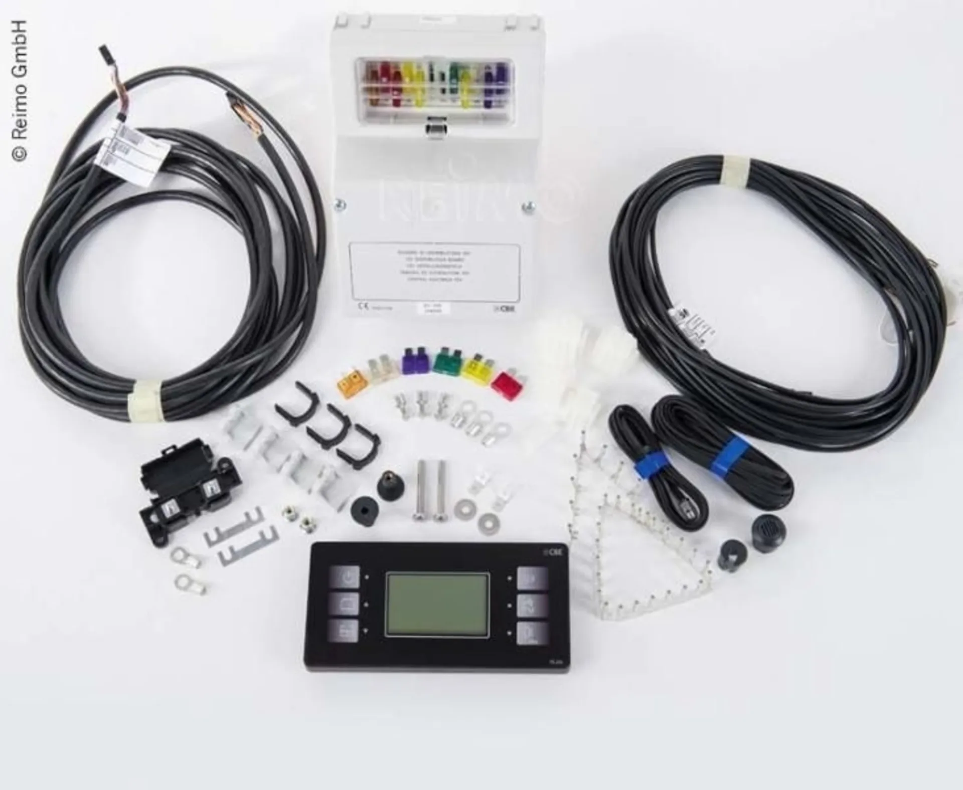 Anzeigesystem PC210 Komplettsystem 12V in Schwarz