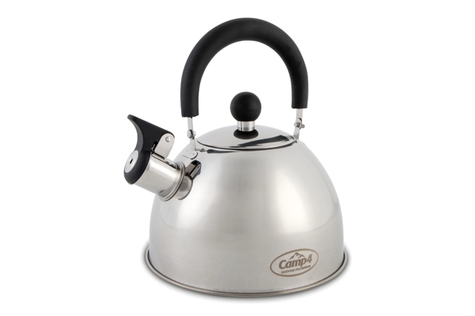 Marmite à flûte en acier inoxydable Compact 1,5 litre avec commande à une main et fond profilé