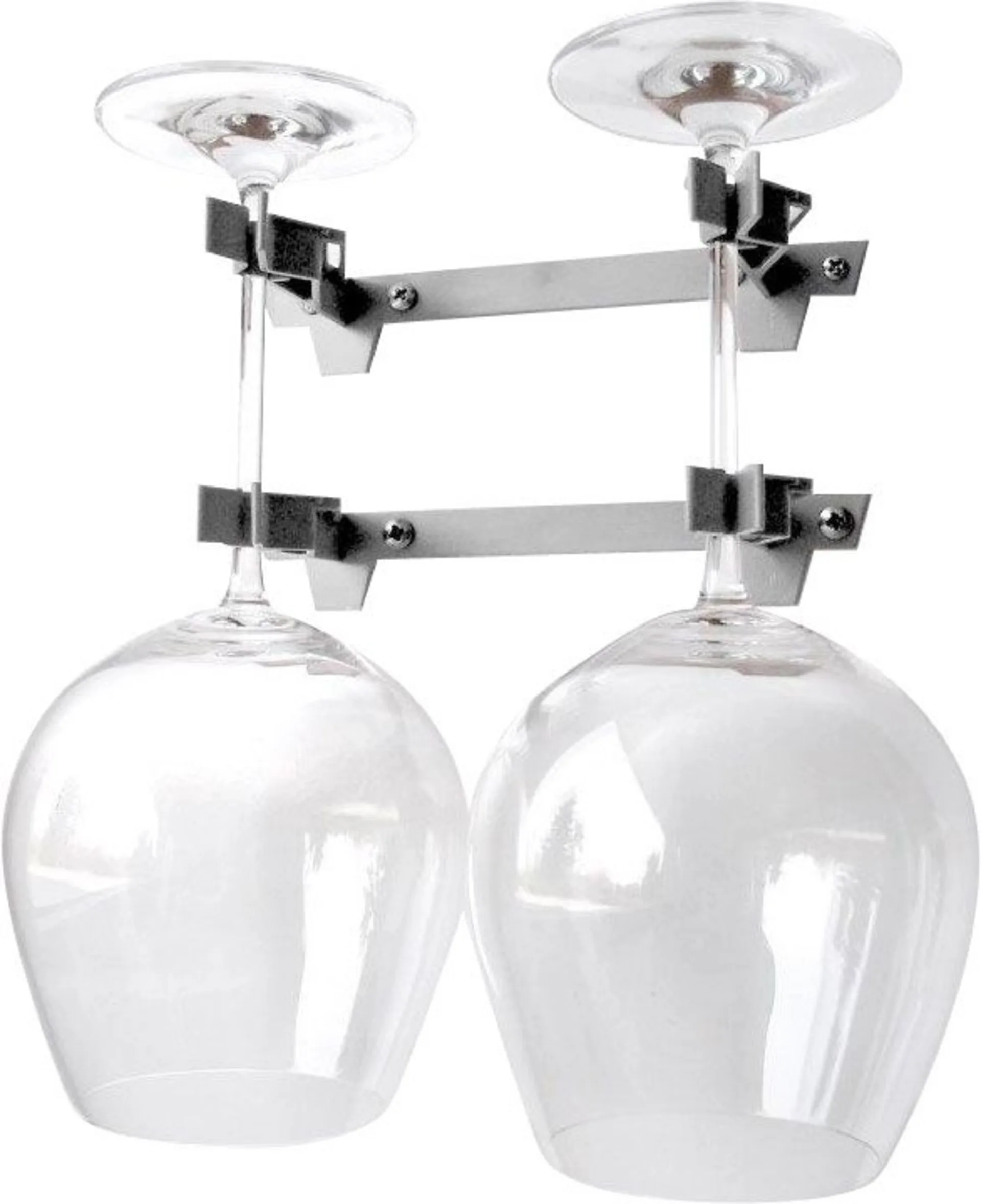 Doppellhalter Rotweingläser für 2 Gläser