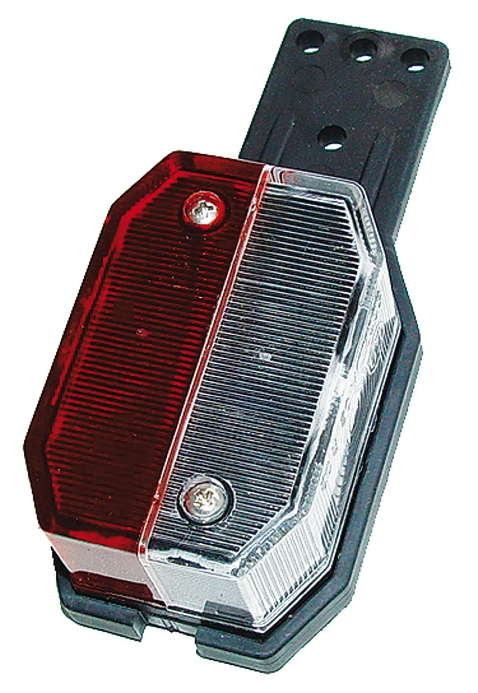 Aspöck FLEXIPOINT I rt/ws mit Gummihalter 65x44mm rot/weiss mit Gummihalter