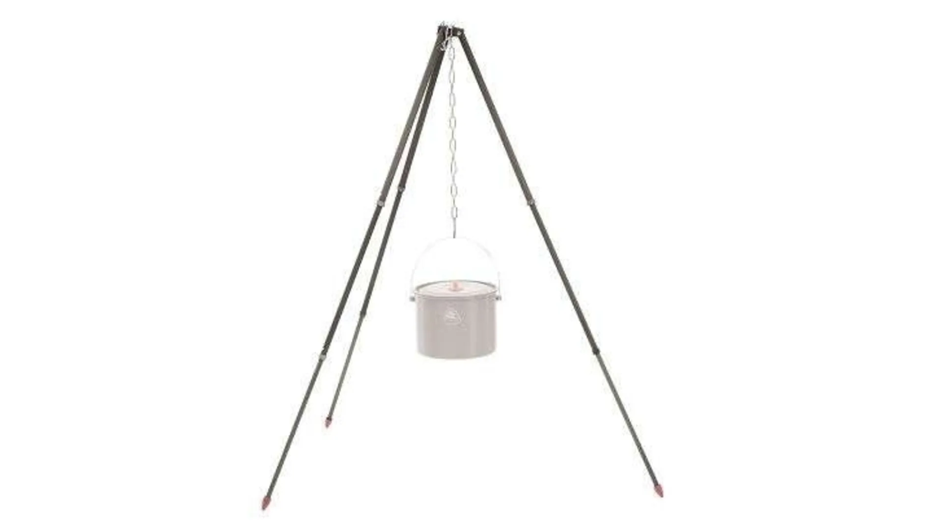 Robens Aluminiumständer mit Teleskopstange grau 120 cm
