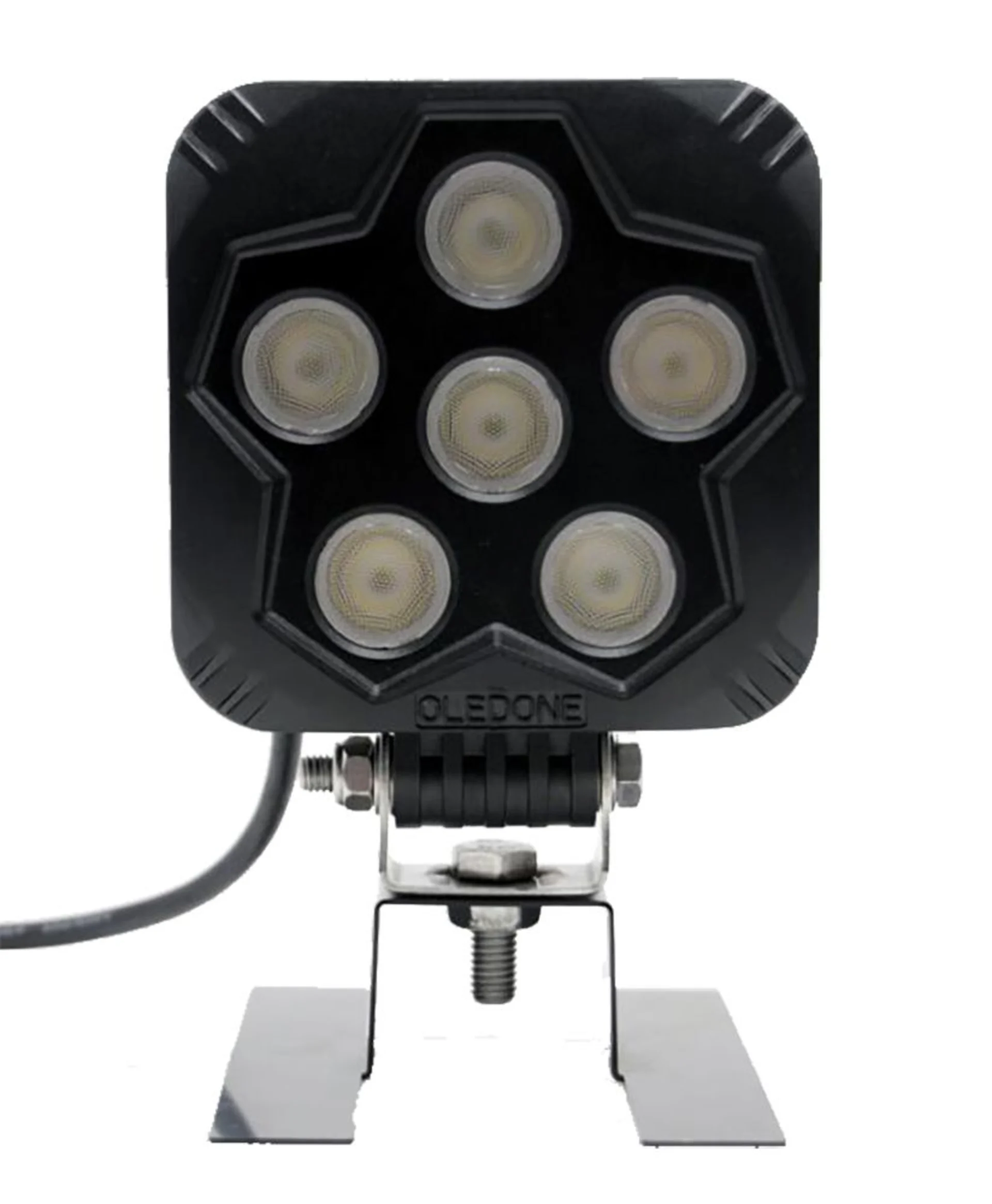 OLEDONE - LED-Arbeitsscheinw. 12/24 V 120 x 120 mm, 7’200 Lumen, IP68, 9 - 48 V, Breitstr. 60°
