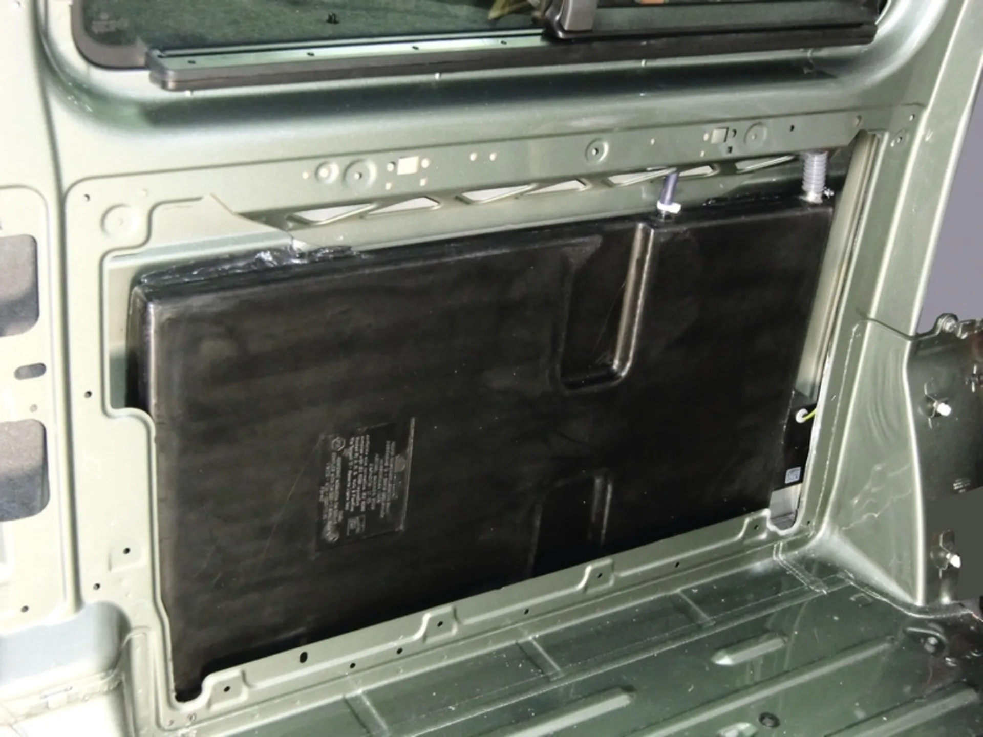 Réservoir d'eaux usées pour VW T5 côté conducteur, capacité de 27 litres