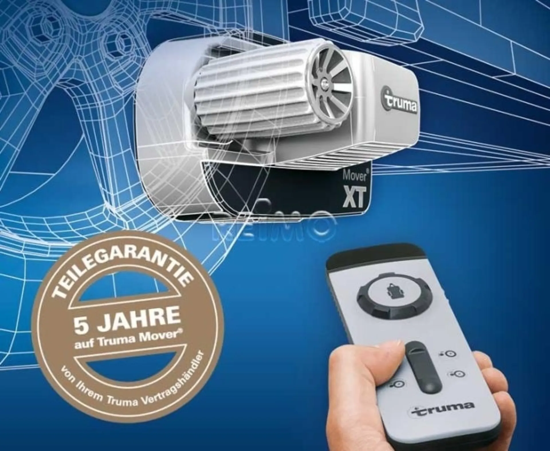 Caravan-Rangierhilfe Truma Mover® XT4 bis 3,00 Tonnen Caravan-Rangierhilfe Truma Mover® XT4 bis 3,00 Tonnen
