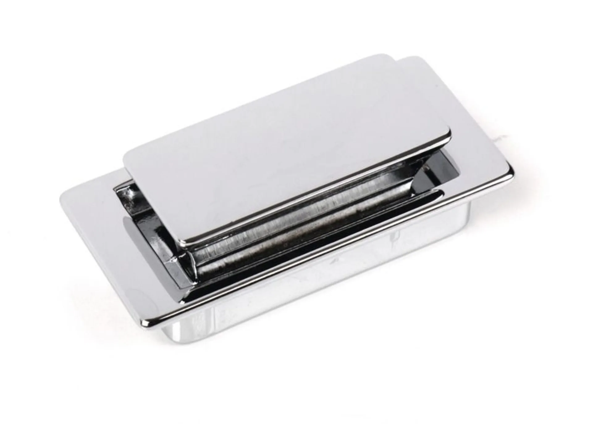 Verchromter Möbelgriff für Türen mit einer Stärke von 14-16 mm - Push Lock