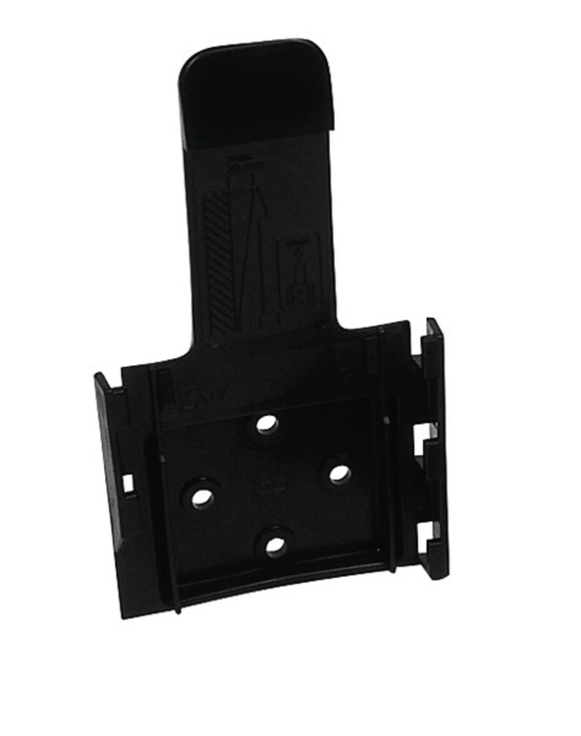Support pour cale de roue, noir
