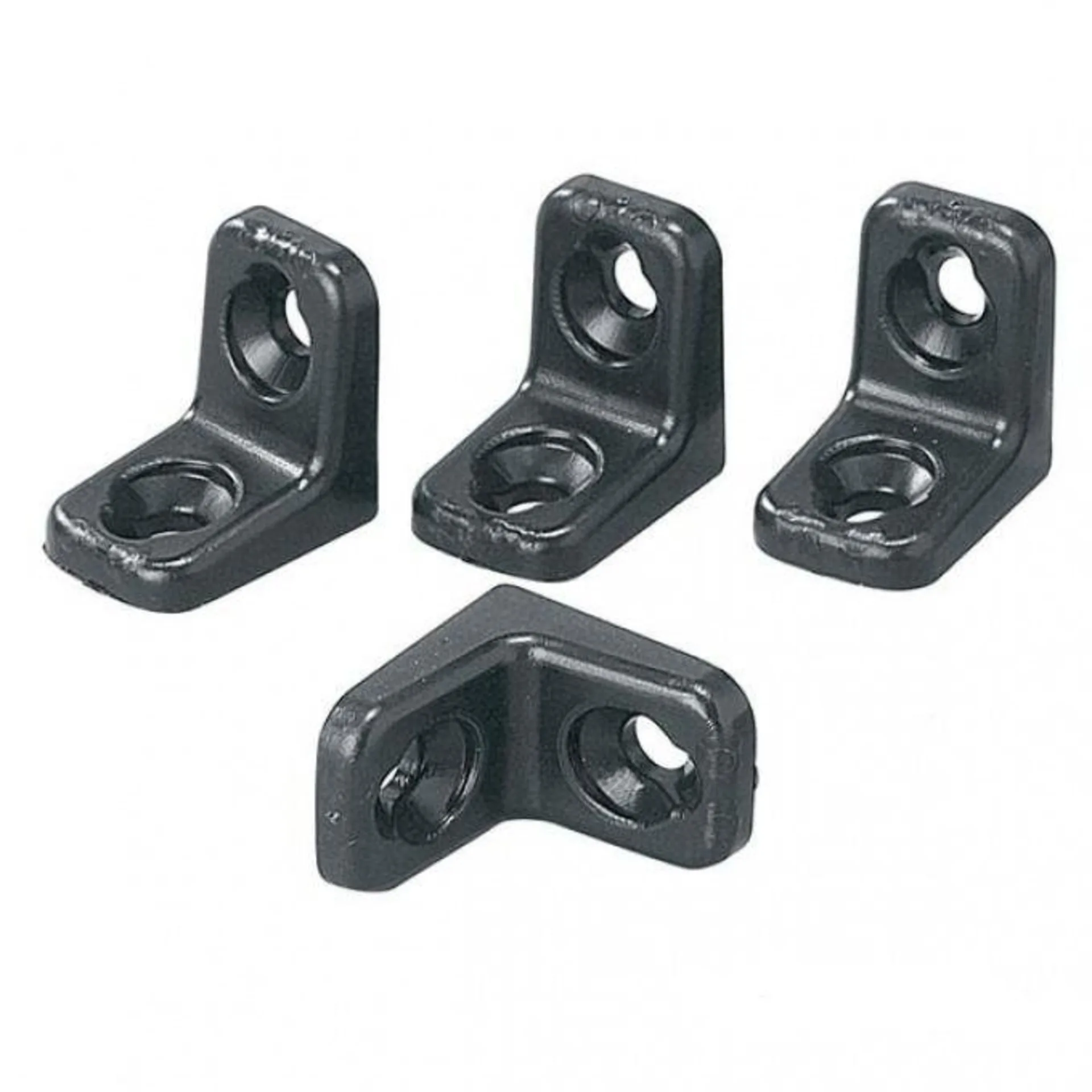 Fawo connecteur de meuble pack de 4 gris