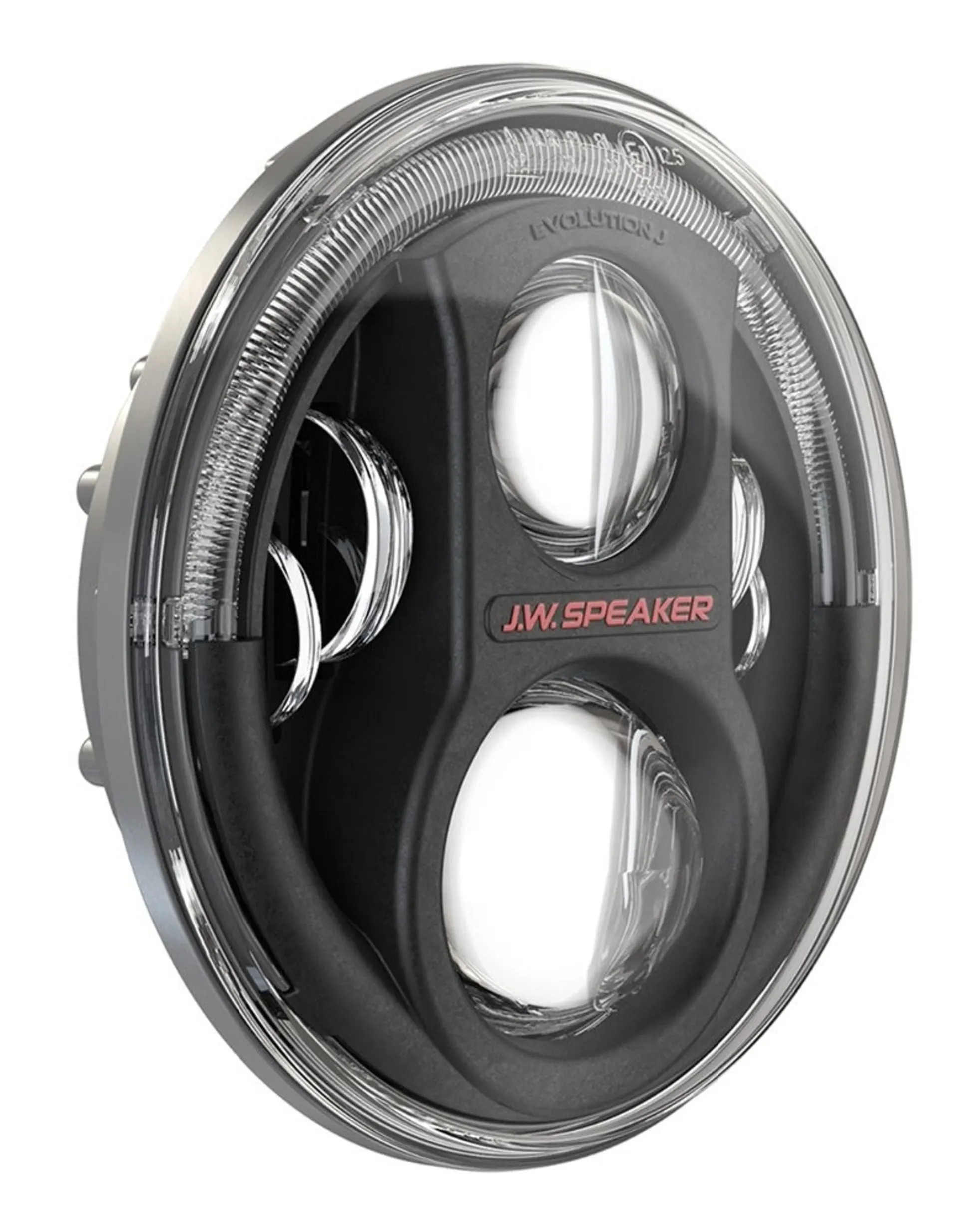 JW Speaker 8700 Evolution J2 für JEEP Schwarz Satz mit 2x 8700 12V schwarz, E-geprüft, IP67