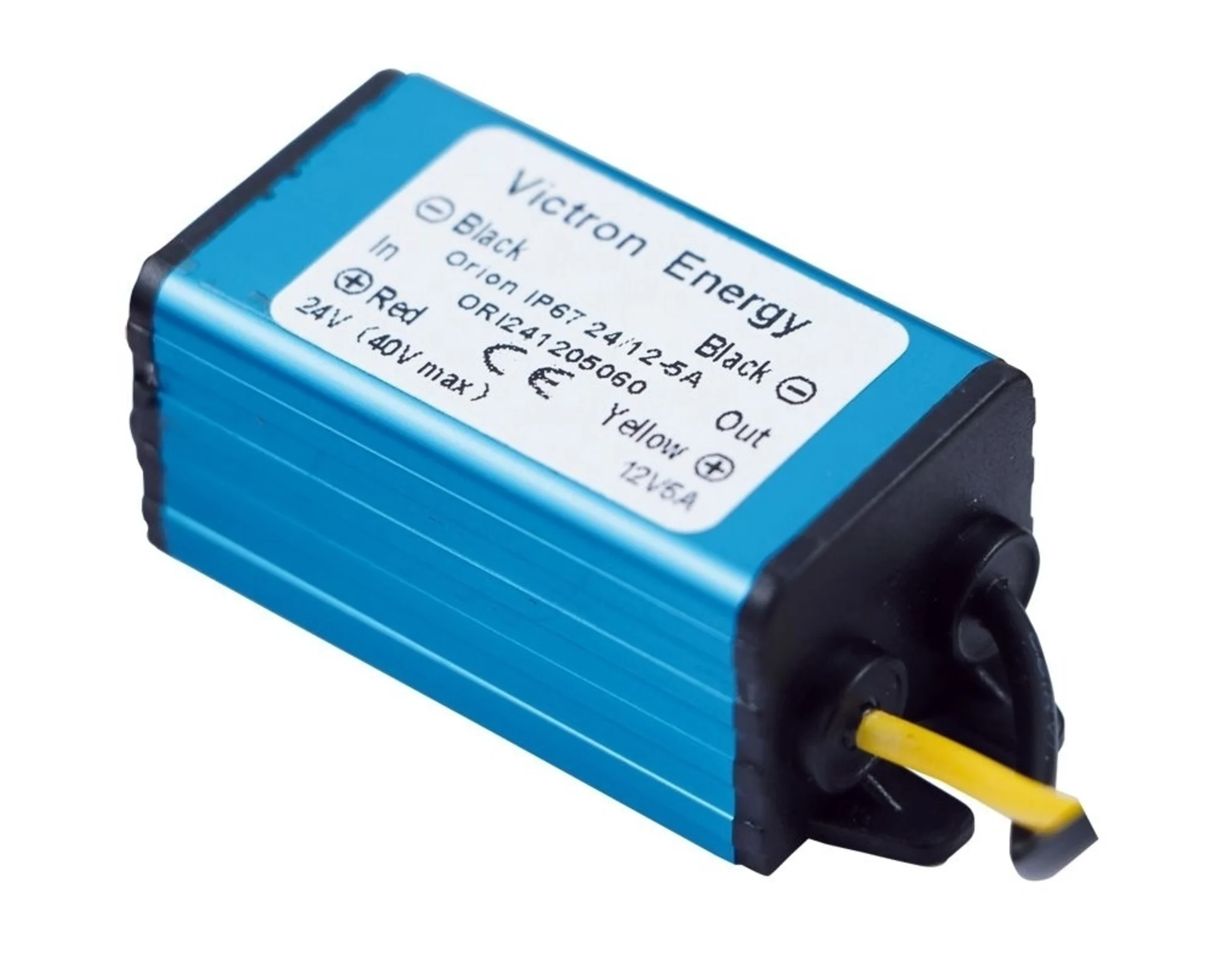 Victron - Spannungswandler 24->12 V 5 A 25 x 43 x 20 mm, IP67 Victron - Spannungswandler 24->12 V 5 A 25 x 43 x 20 mm, IP67