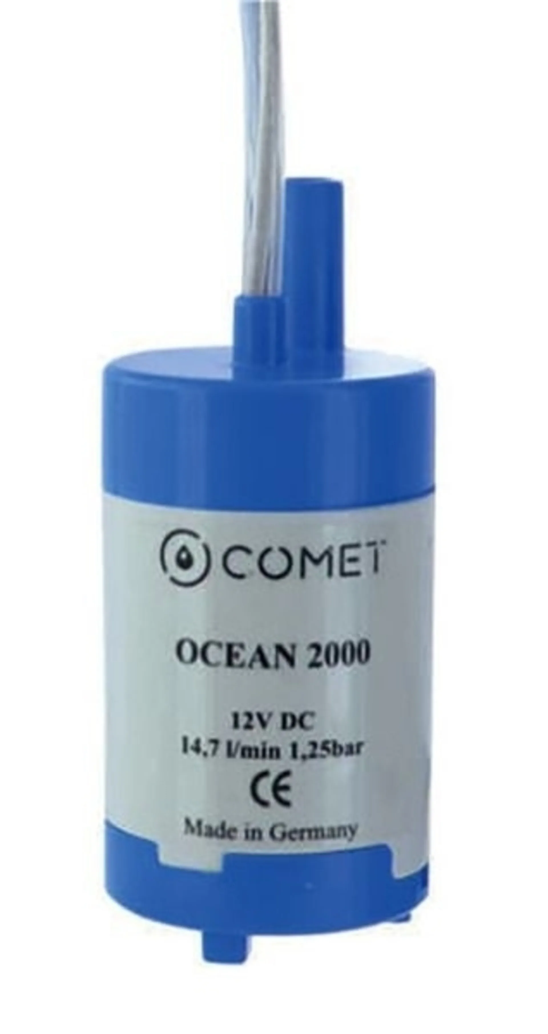 Comet Ocean 2000 Tauchpumpe mit 12V Anschluss