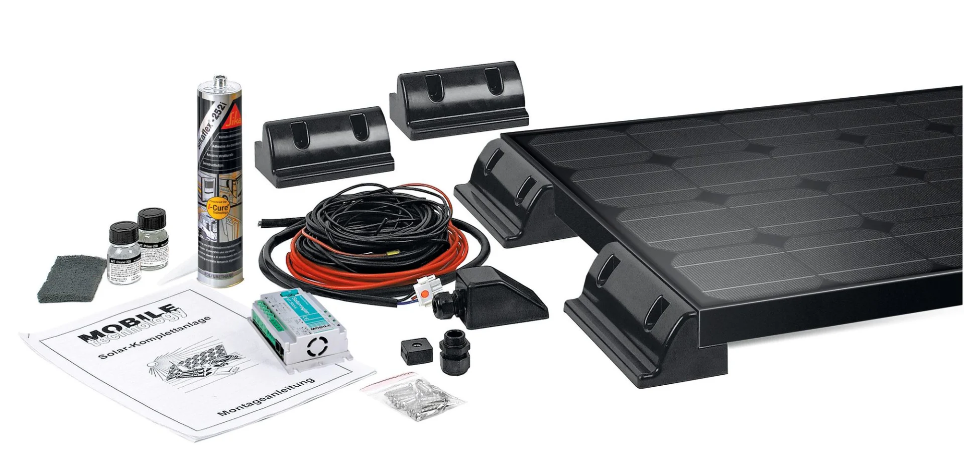 Büttner Elektronik Power Line MT 170 Solar-Komplettanlage 1 x 170 W