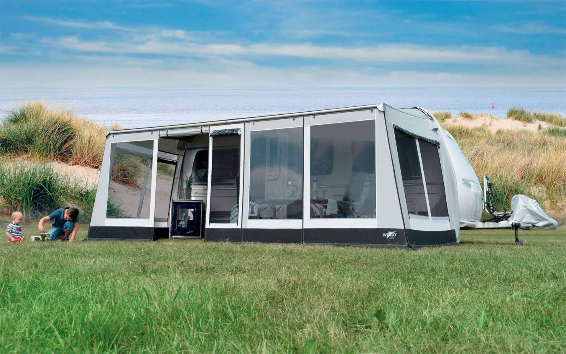 Wigo Rolli Plus Lounge Markisenzelt 250 Gr. 11b