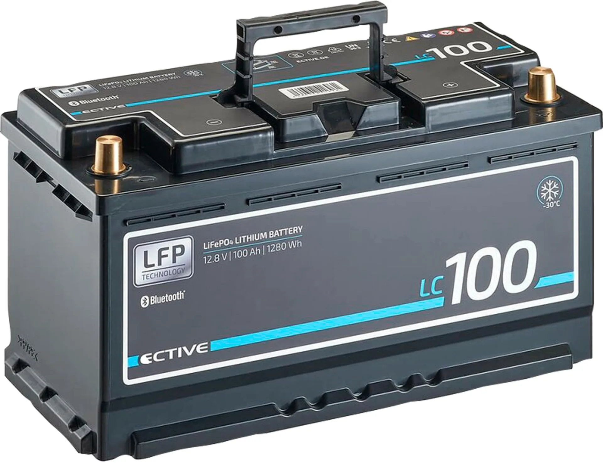 Ective LC 100 BT LT Pile d'alimentation au lithium 12V LiFePO4