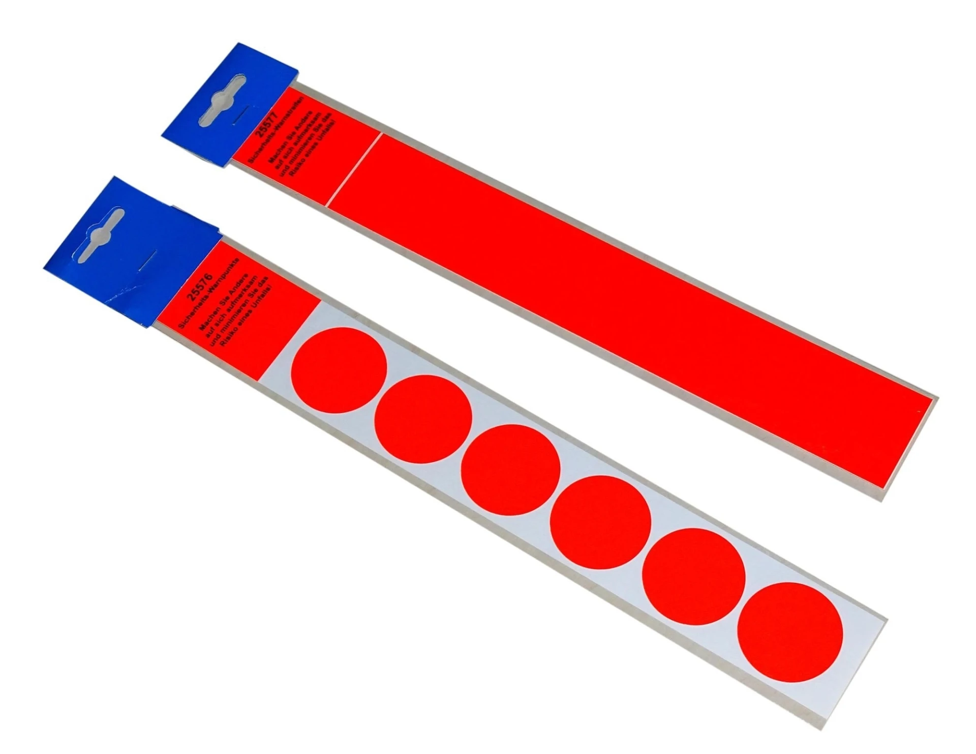 Schütz Bande d'autocollants lumineux pour véhicules 265 x 45 mm rouge fluo