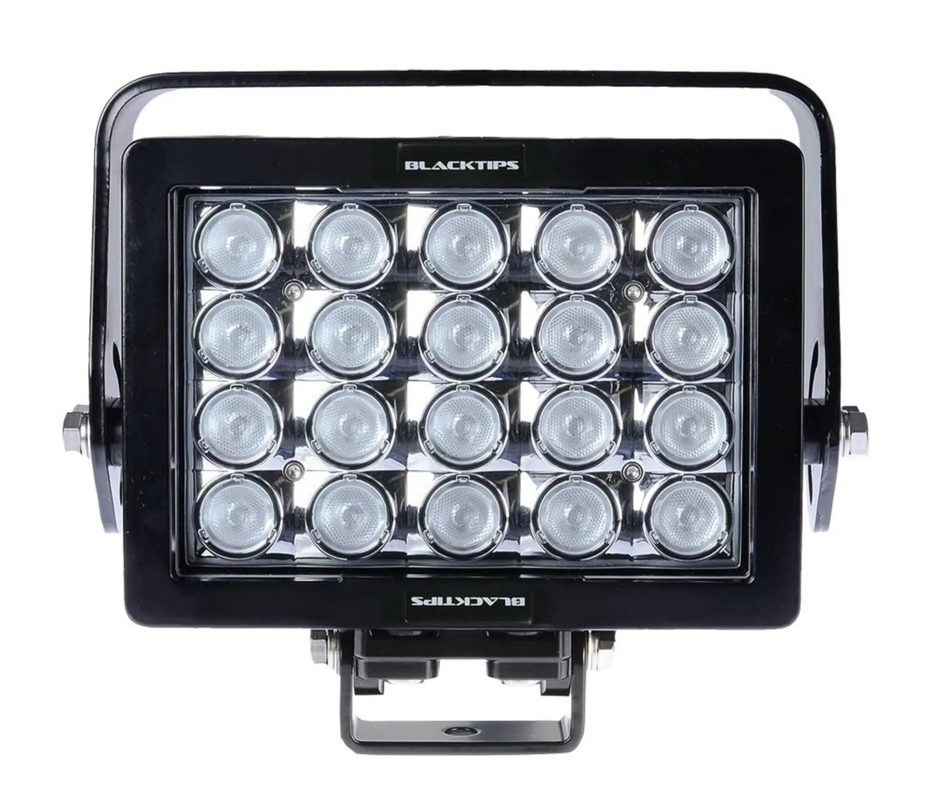 BLACKTIP 20 - LED-Arbeitsscheinwerfer 12/24 V 194 x 141 mm, 11’270 Lumen, IP69K, 9 - 32 V, 140 W