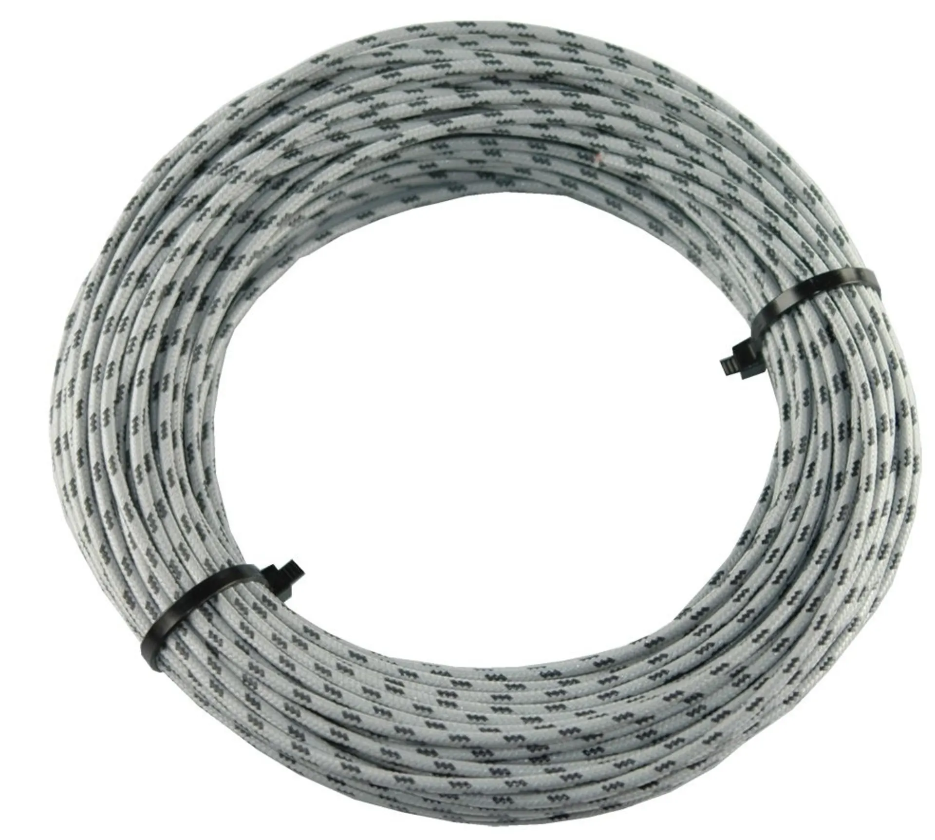 Textilumflochtene Kabel 1.5mm2 gr/sz
