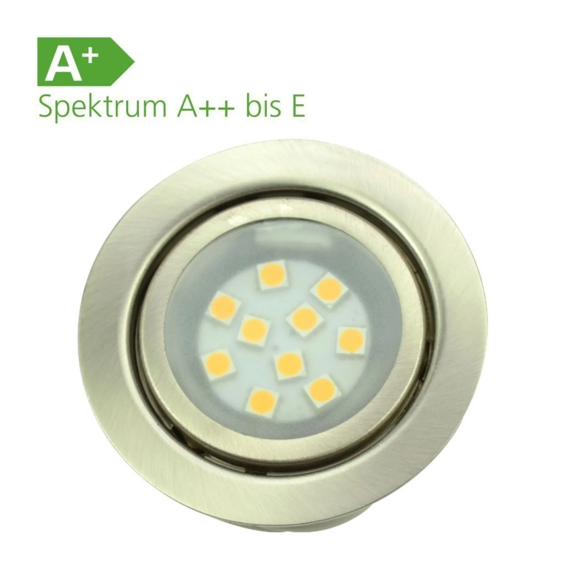 Lumière encastrée dans les meubles 12 V, 1,7 W