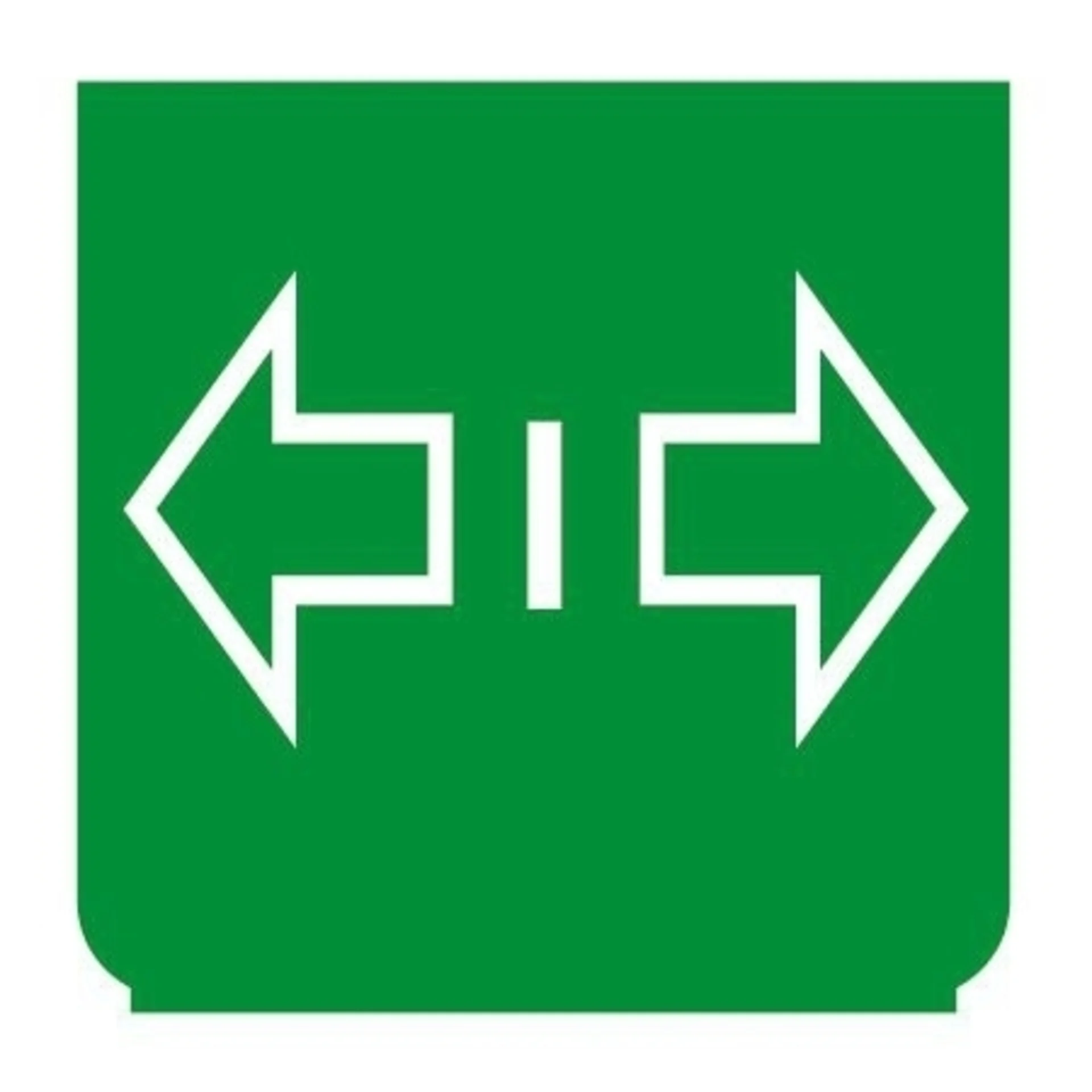Emblème - clignotant remorque 1 vert