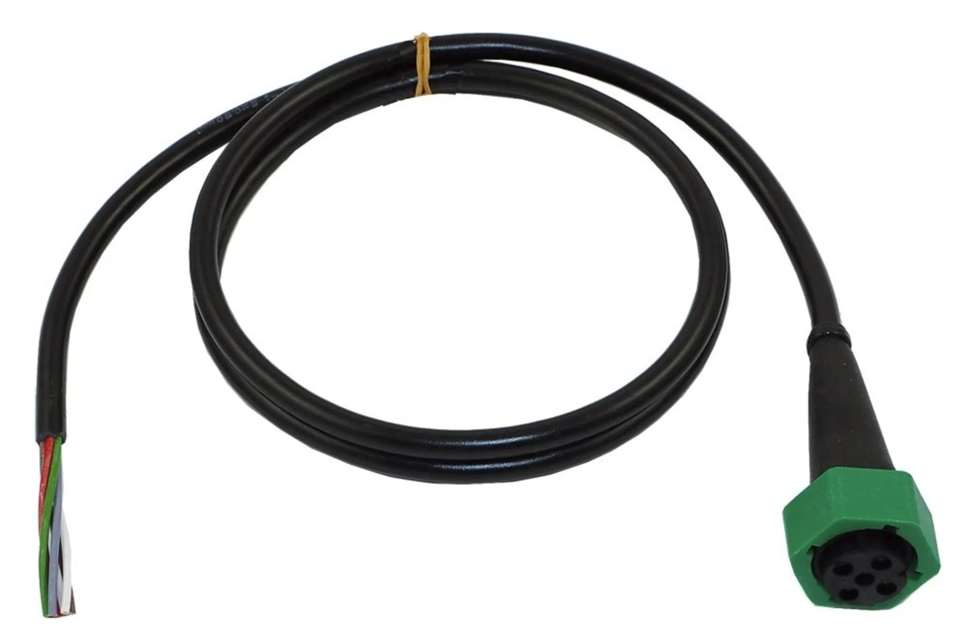 Câble 1000 mm avec connecteur à 5 broches vert (droite) Câble 1000 mm avec connecteur à 5 broches vert (droite)