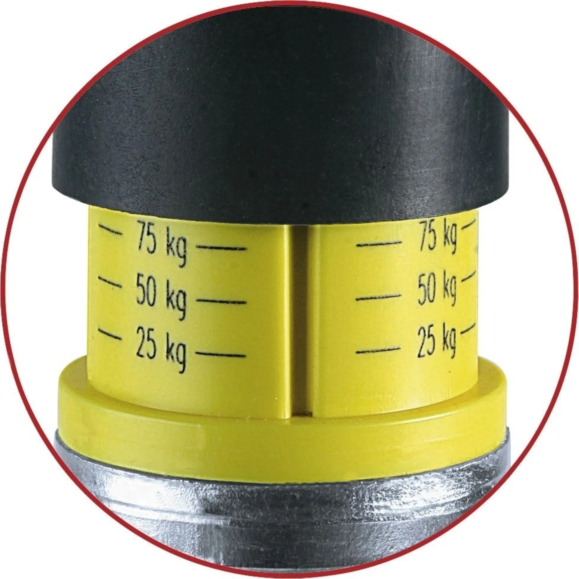 Winterhoff Deichsel-Stützrad mit integrierter Stützlastanzeige ST 48-CW-260 LB