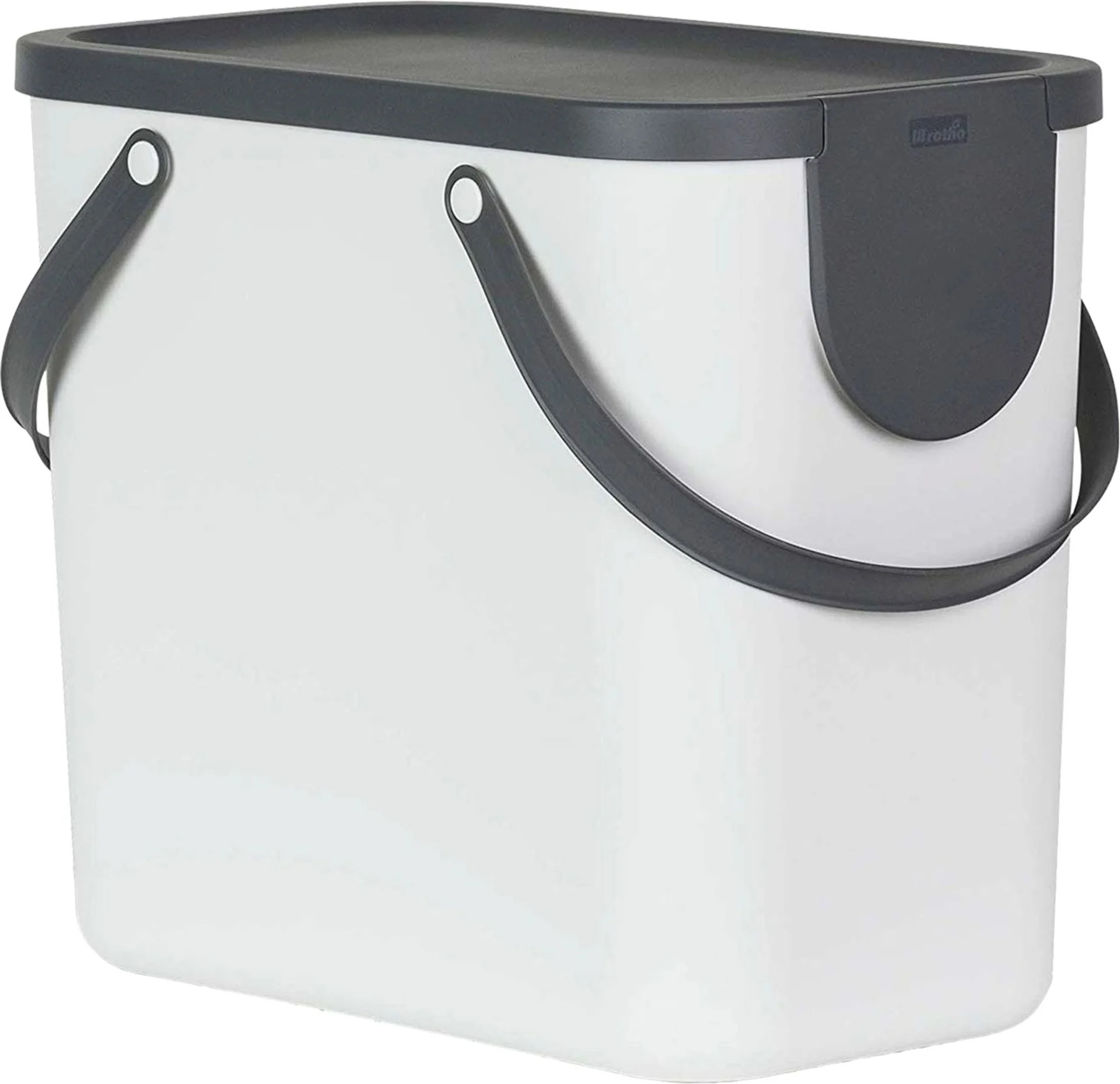 Rotho Recycling Müllsystem Albula 25 Liter weiß