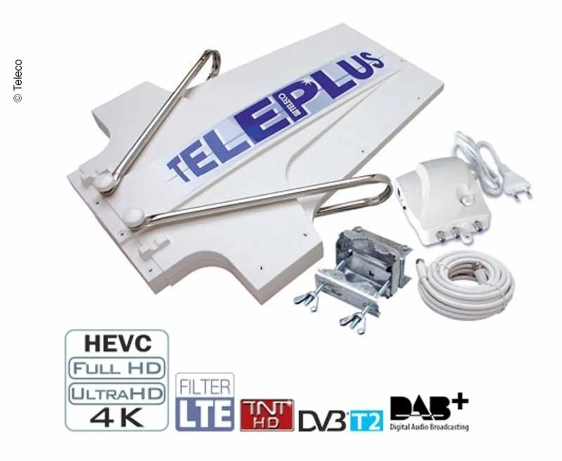 Richtungsantenne Teleplus zum Empfang digitaler terrestrischer Signale 36dB Richtungsantenne Teleplus zum Empfang digitaler terrestrischer Signale 36dB
