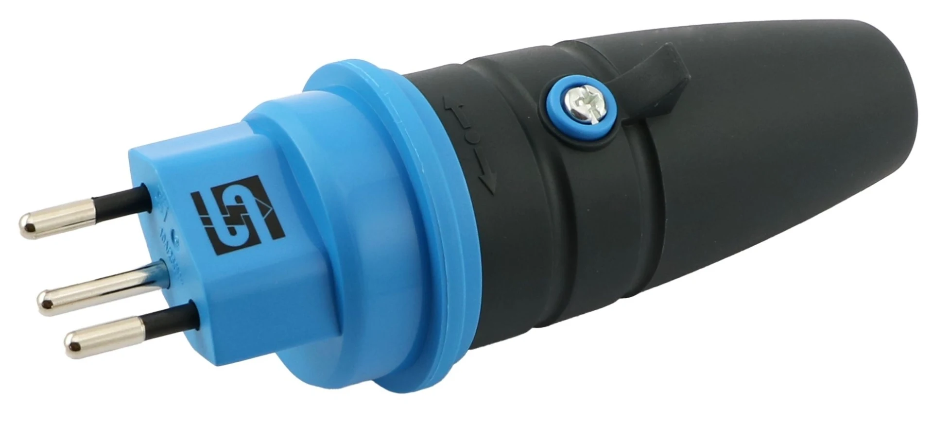 Werkstatt-Stecker T13 10 A 230 VAC IP55
