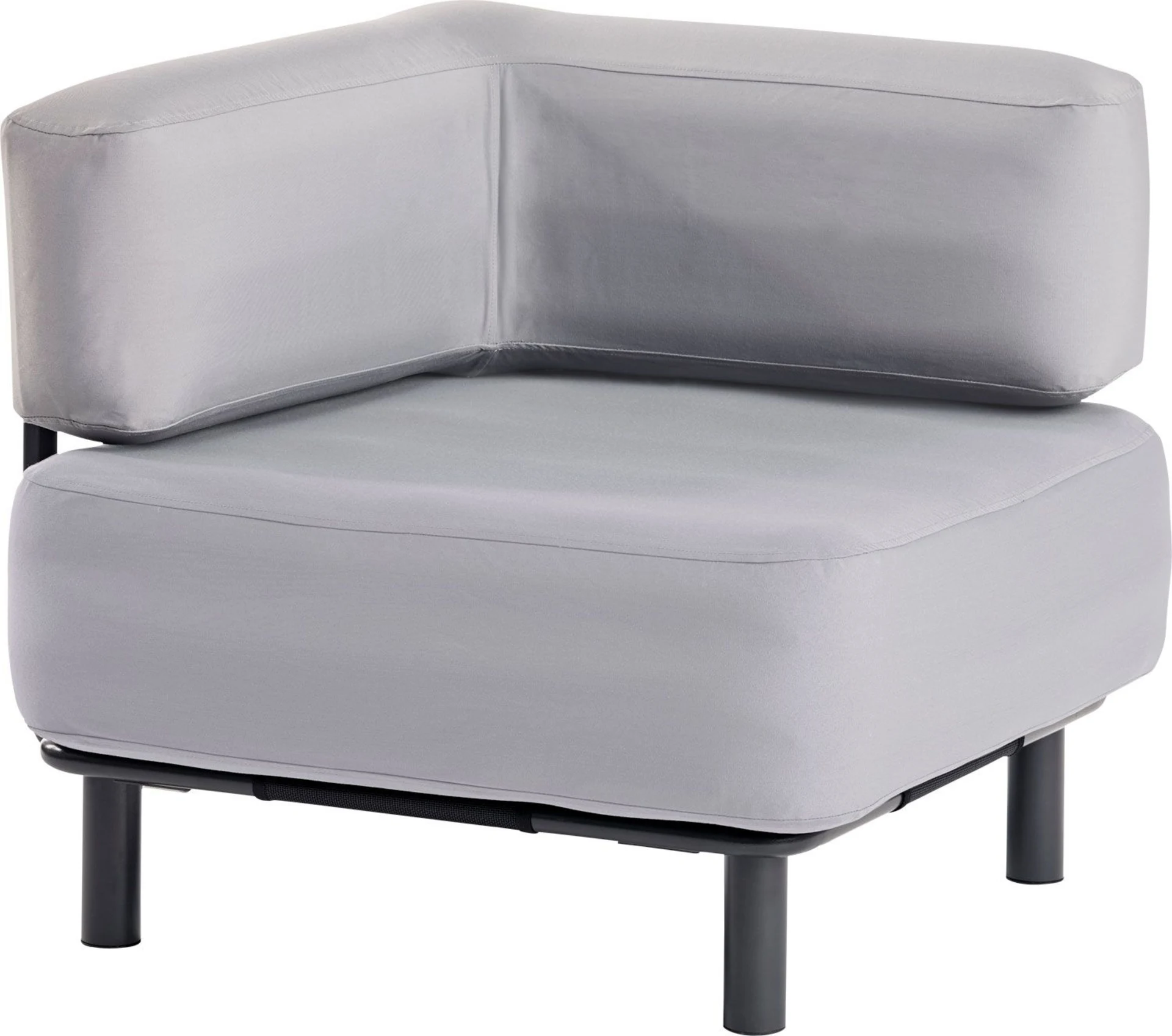 One Bar Element 1 aufblasbarer Eck-Sessel / Sitzelement Light Grey