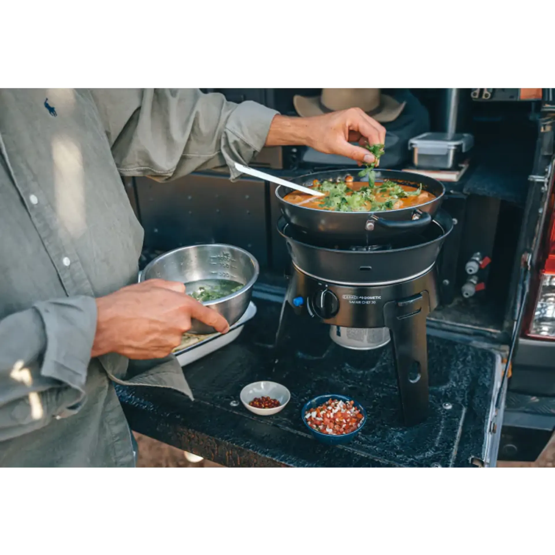 Campinggrill Safari Chef 30 LP Combo 30 mbar