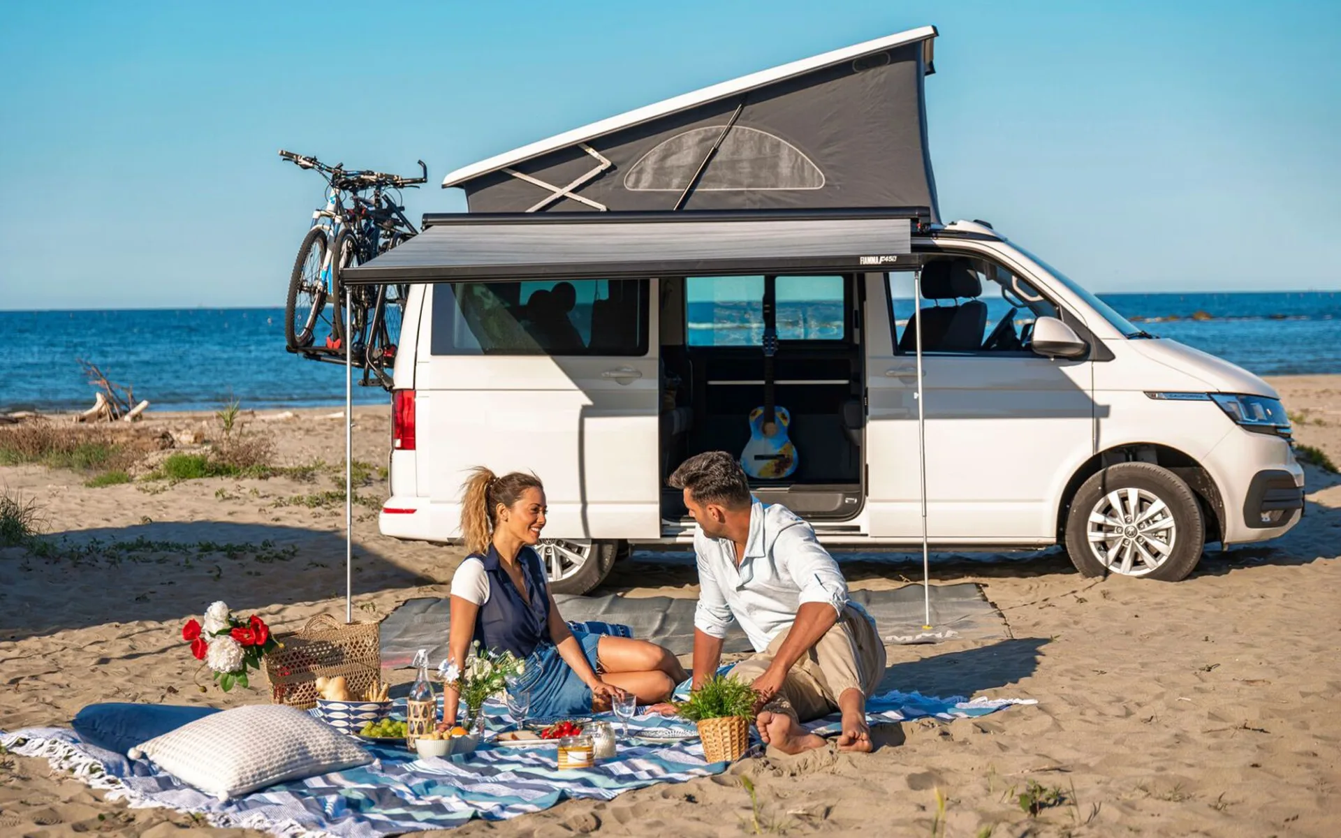 Fiamma Wandmarkise F45s 400 cm (Deep Black / Royal Grey)