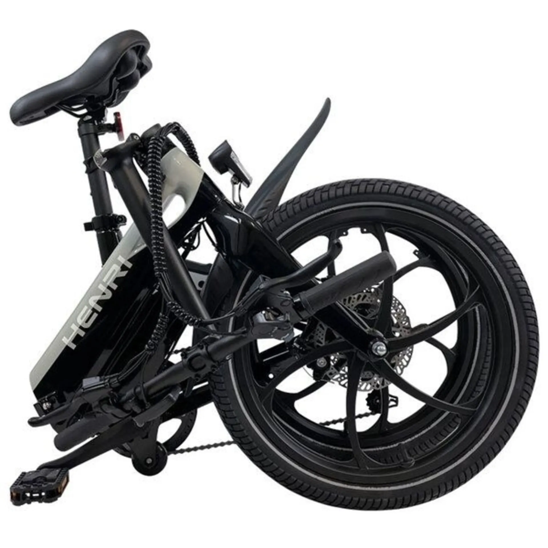 Blaupunkt E-Bike faltbar HENRI - 20 Zoll Falt E-Bike in sportlichem Look