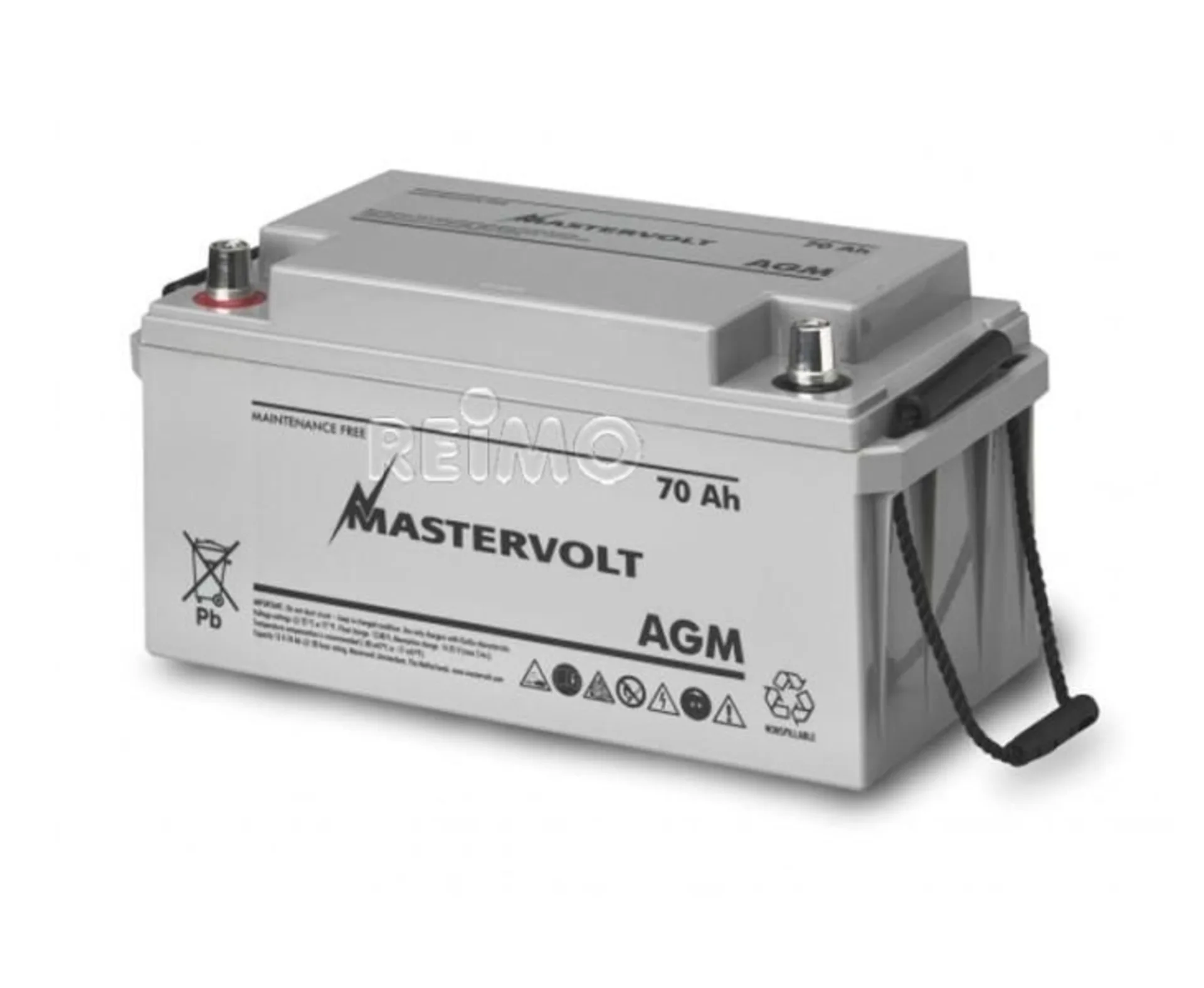 Robuste auslaufsichere Batterie AGM 12/70 Ah