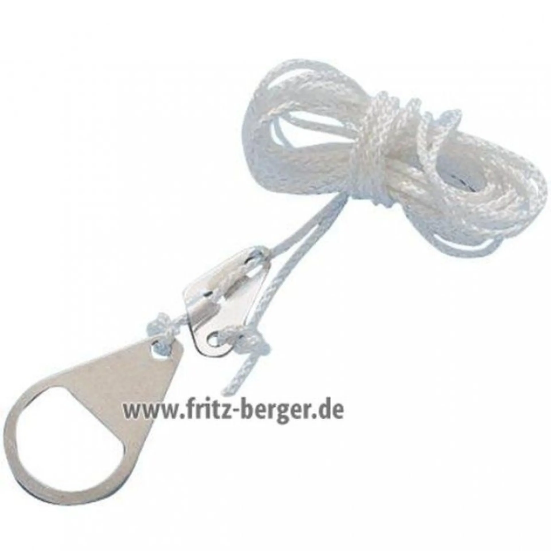 Cordes de tente Berger 3 mm, paquet de 4 4m
