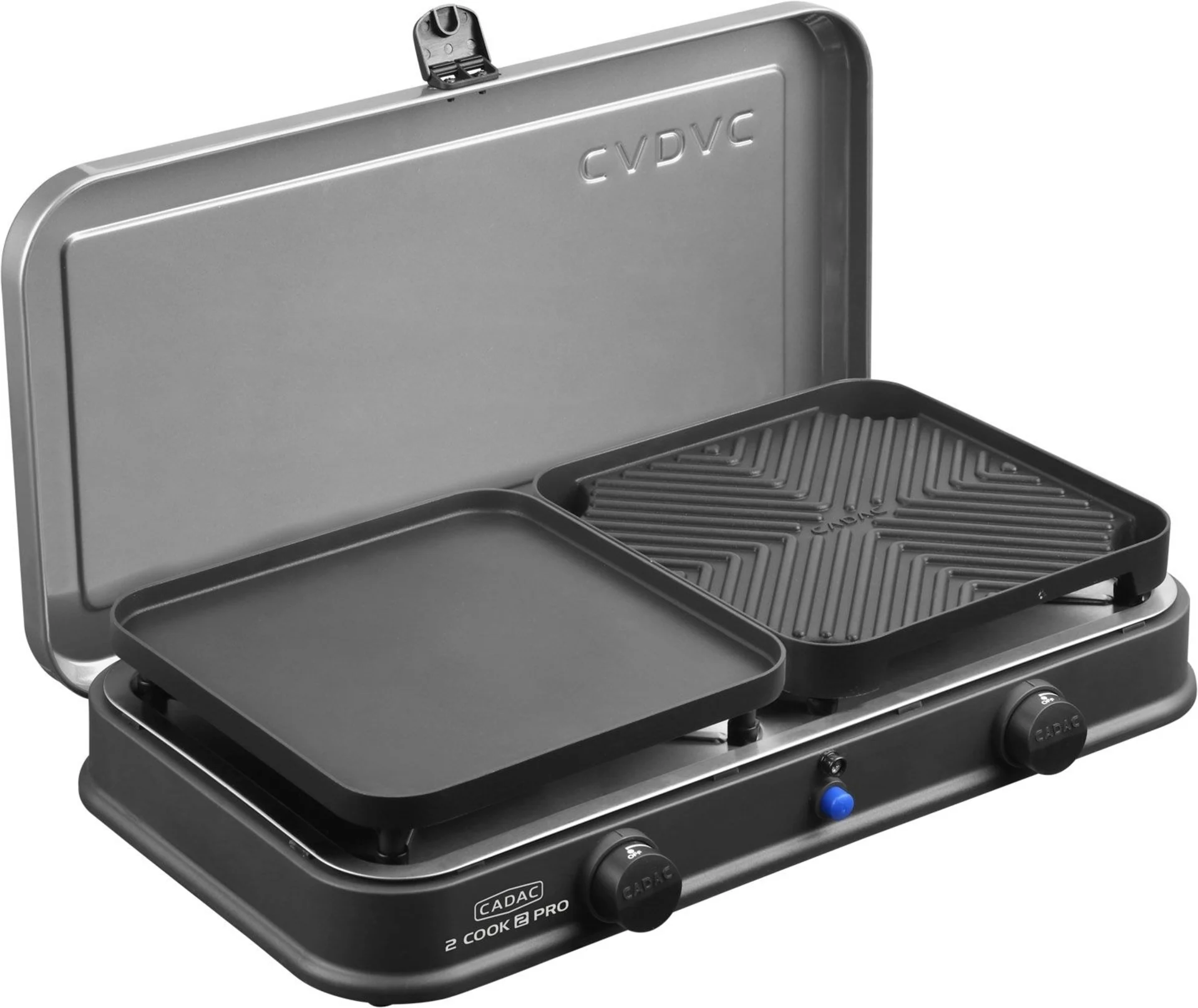 Cadac 2 Cook 2 Pro Deluxe 2-flammiger Gaskocher / Grill 30 mbar