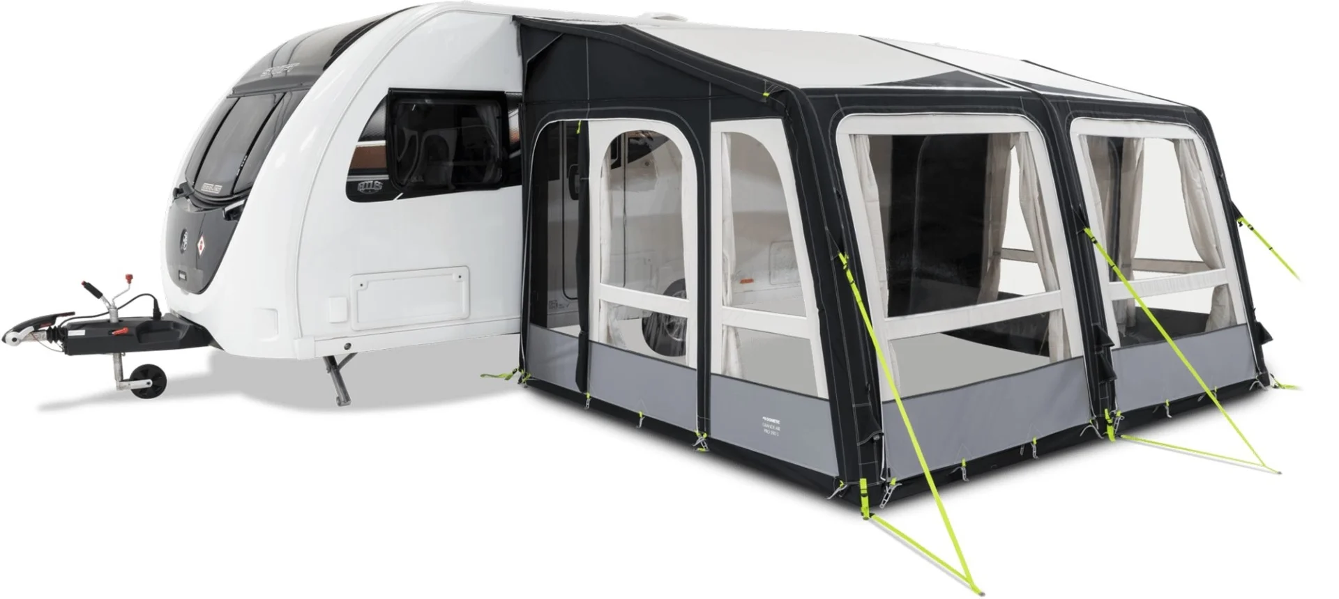 Dometic Grande Air Pro 390 M Auvent à air pour camping-car & caravane avec armature gonflable Dometic Grande Air Pro 390 M Auvent à air pour camping-car & caravane avec armature gonflable