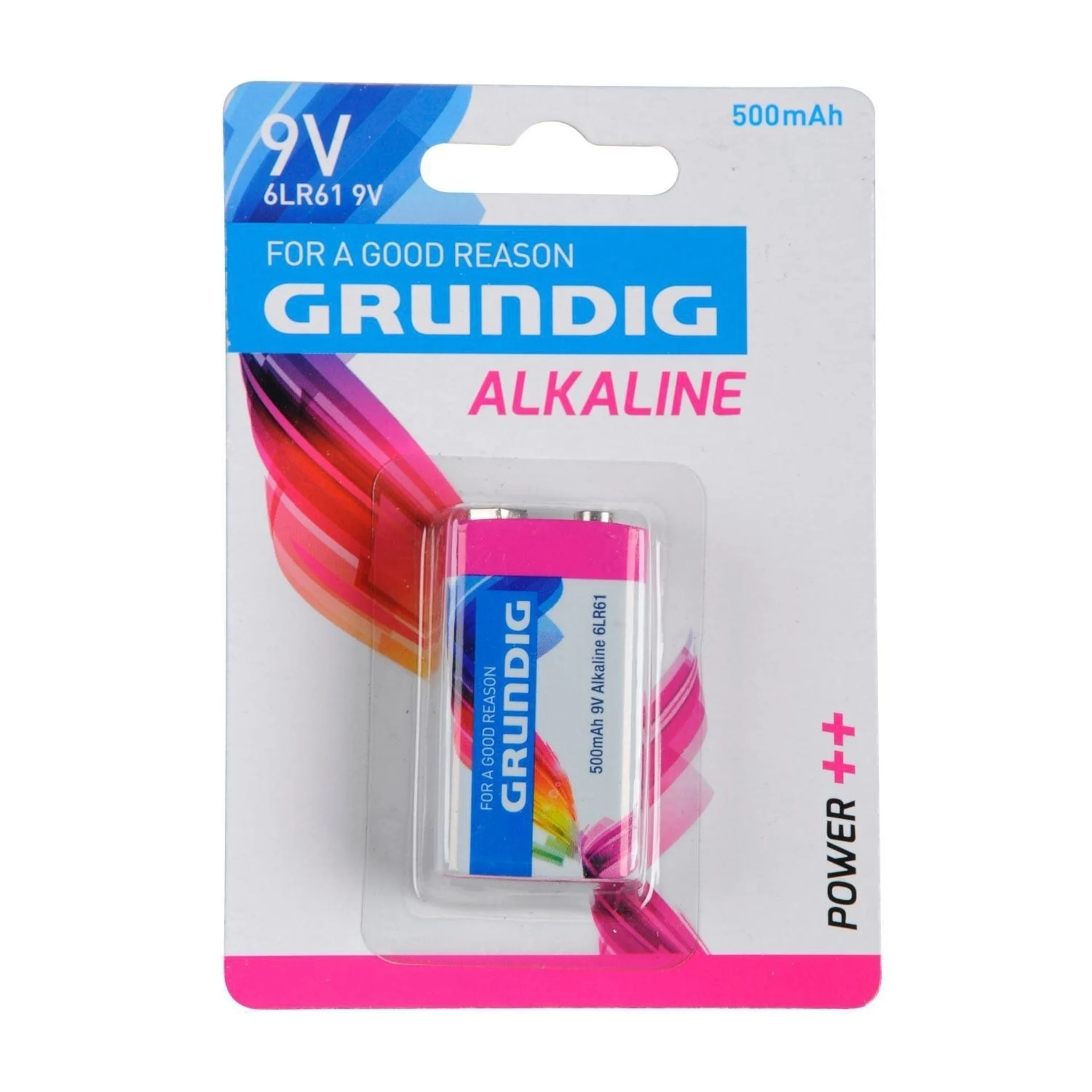 Grundig Alkaline Batterie E-Block 9V / 500 mAh