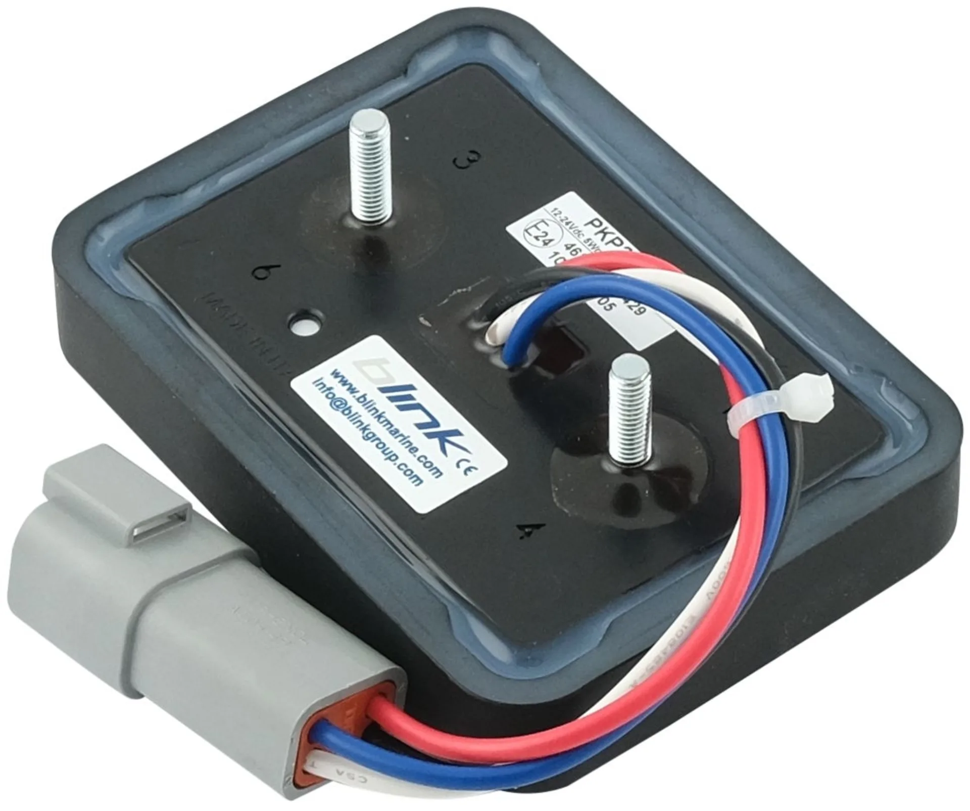 Clavier à 6 touches (2×3), CAN, connecteur allemand - 12 / 24 V IP67, inserts de symboles configurables 15 mm Clavier à 6 touches (2×3), CAN, connecteur allemand - 12 / 24 V IP67, inserts de symboles configurables 15 mm