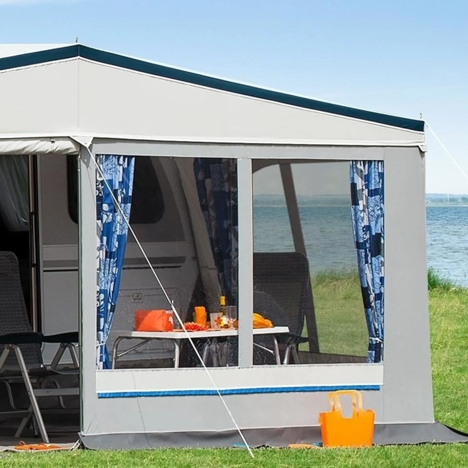 Berger Gardinen für Solera Lux II Sonnenvordach Berger Gardinen für Solera Lux II Sonnenvordach