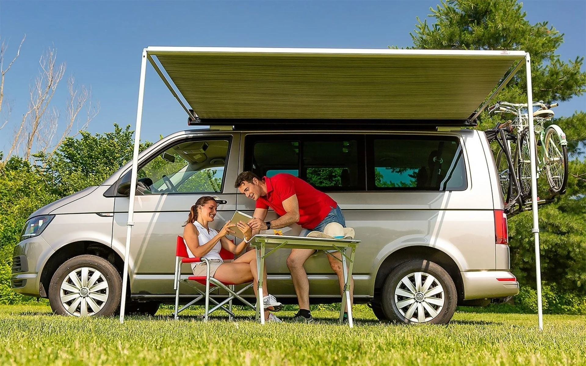 Fiamma F35 Pro 180 Markise Gehäusefarbe Titanium Tuchfarbe Royal Grey 180 cm