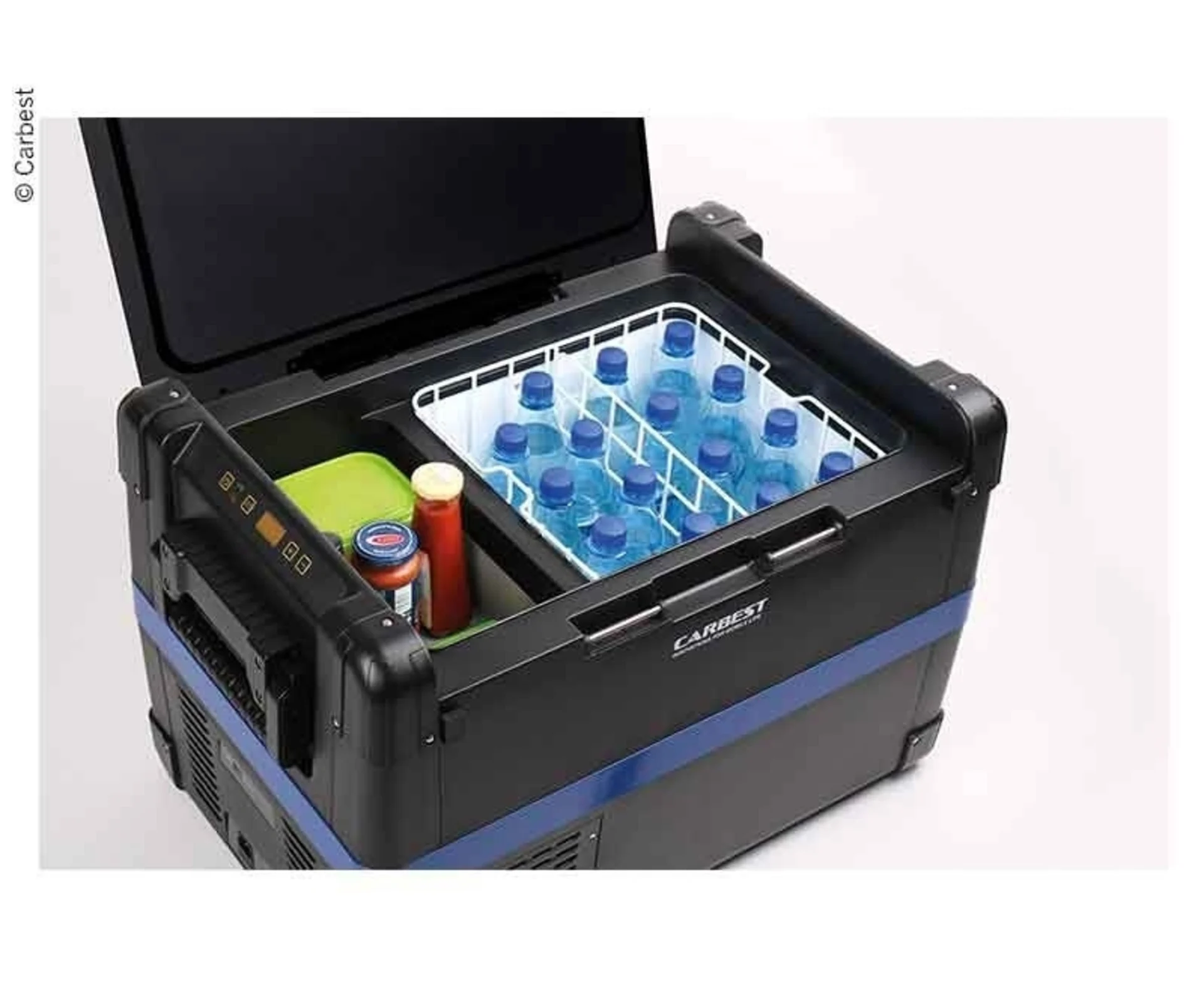 Carbest MaxiFreezer 40 Liter Kompressorkühlbox mit Kühl- und Gefrierfach