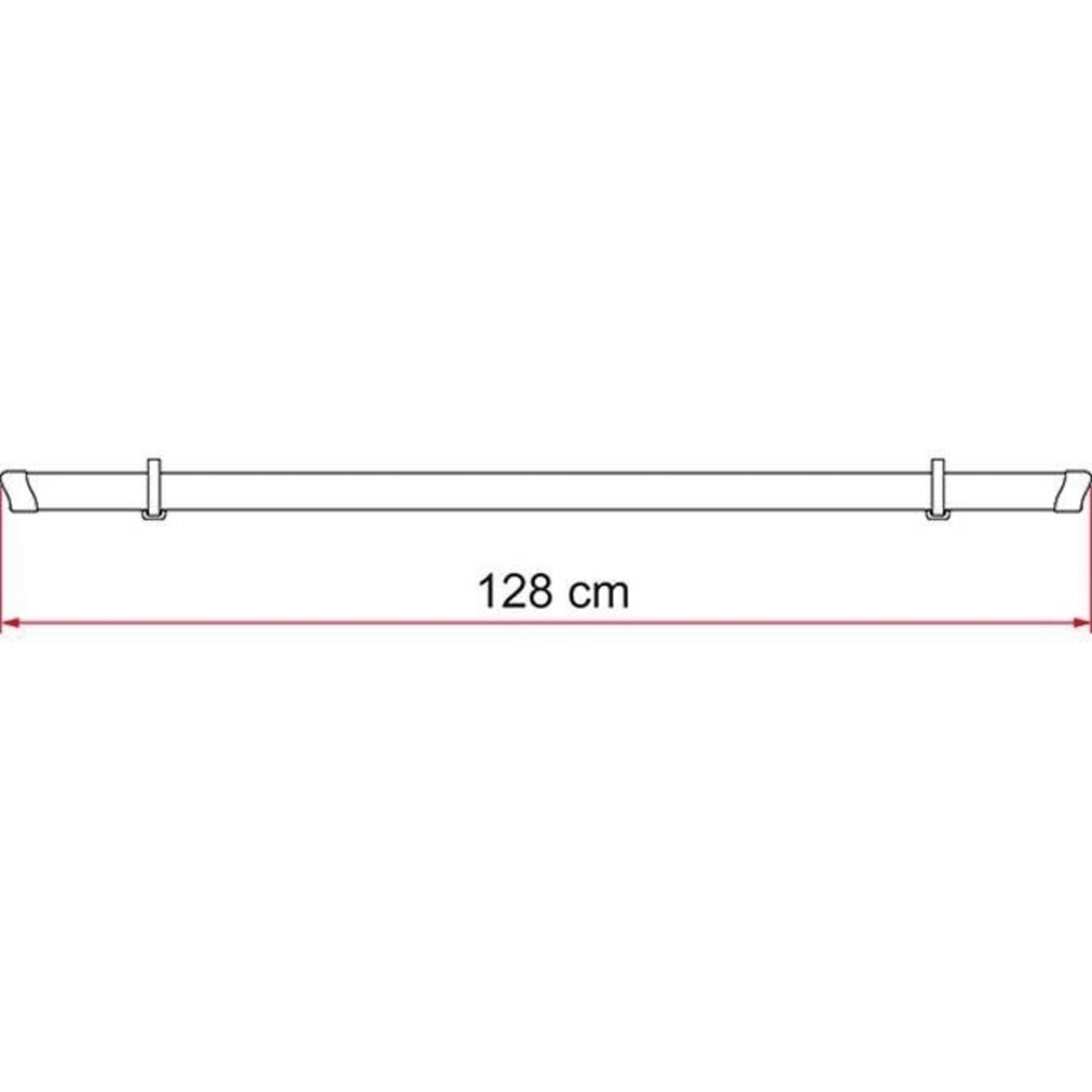 Fiamma Fahrradträger Zusatzschiene Rail Strip