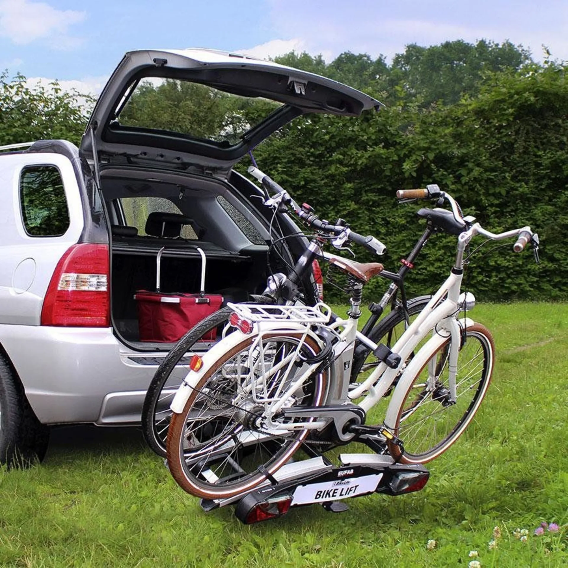 Eufab Bike Lift Fahrradträger für 2 Fahrräder