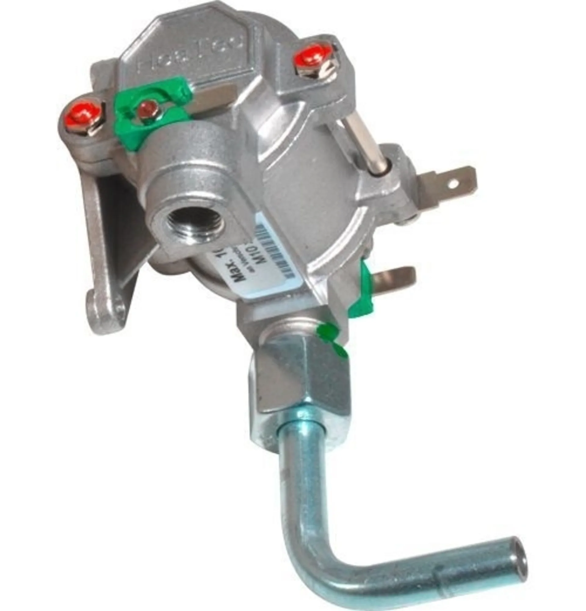 Gasventil mit Gasanschluss D=8/1x80mm