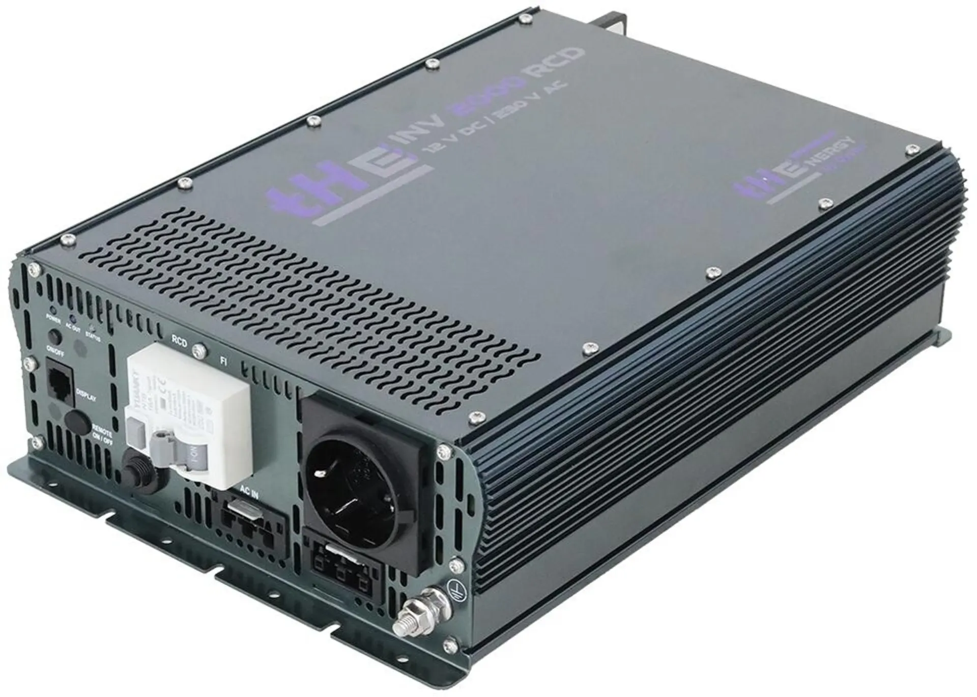 tHE INV 2000 Wechselrichter mit Netzvorrangschaltung und RCD