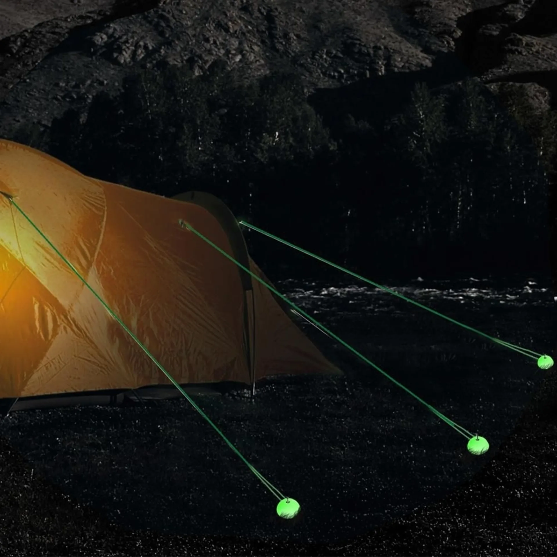 Pro Plus Heringschutzkappen Glow-in-the-dark 8 Stück