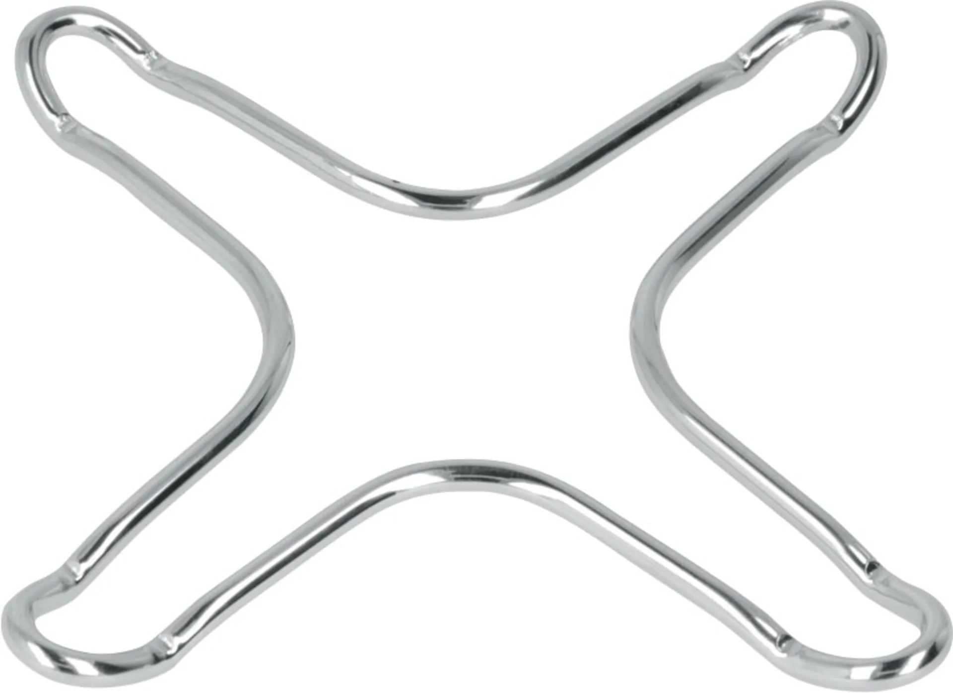 METALTEX - Rehausse pour cuisinière à gaz chromée, 2 pièces
