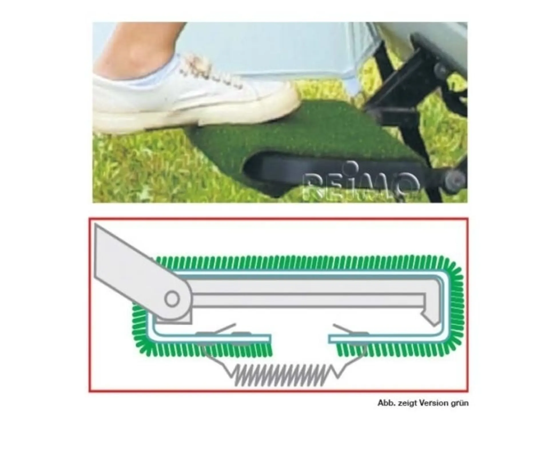 Tapis de sol pour marchepied électrique ou manuel noir