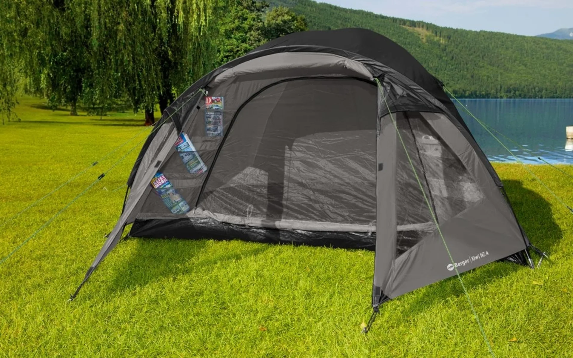 Tente dôme Berger Kiwi NZ 4 pour 4 personnes Tente dôme Berger Kiwi NZ 4 pour 4 personnes