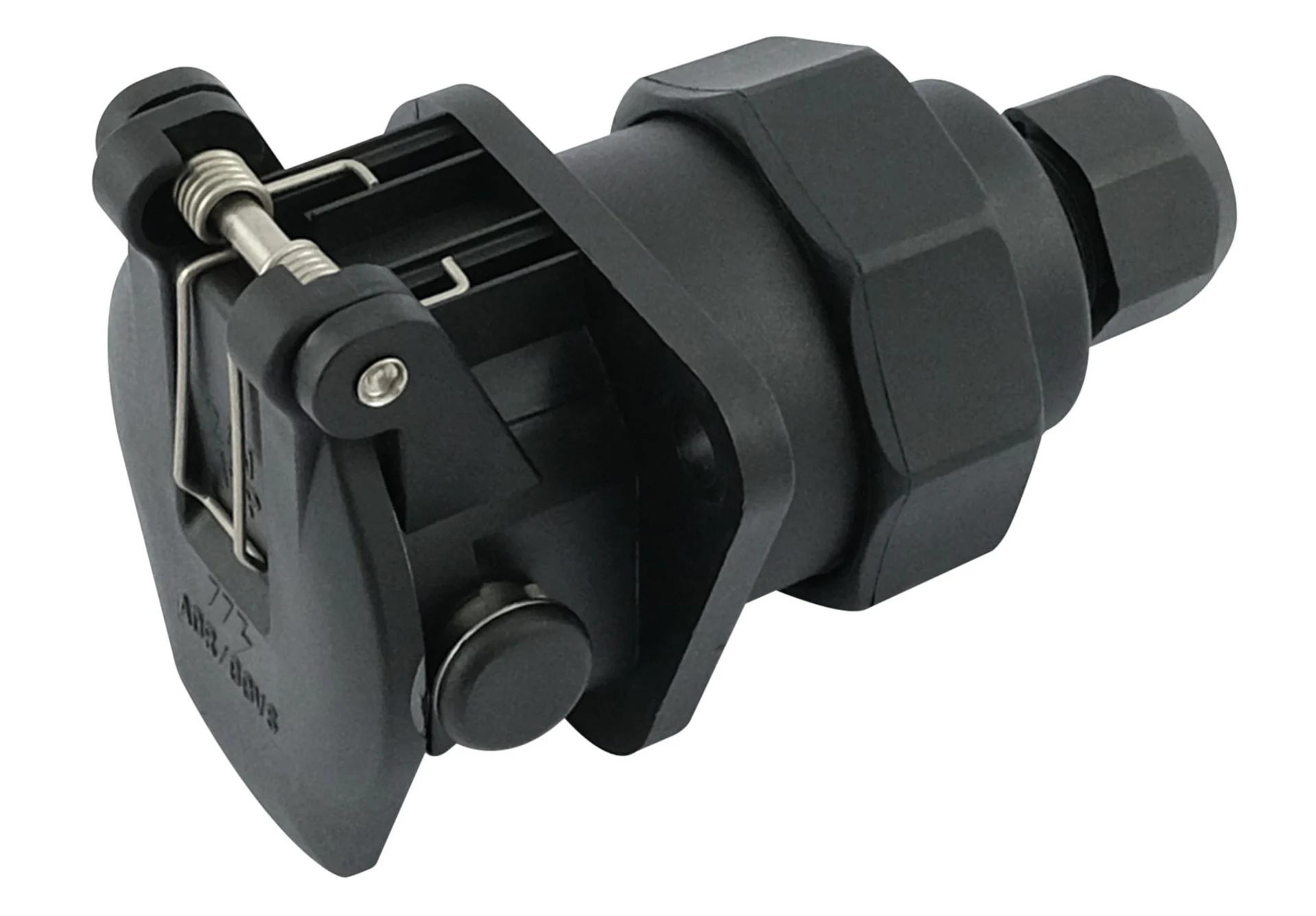 15-pol. LKW-Dose 24V, ADR/GGVS Crimpkontakte, Kabel-ø: 13.0-15.5mm 15-pol. LKW-Dose 24V, ADR/GGVS Crimpkontakte, Kabel-ø: 13.0-15.5mm